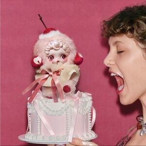 Pop Mart Skullpanda You Found Me Moldy Muffin Plush Doll Pendant NIB confirmed